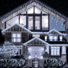 instalatie LED turturi inegali