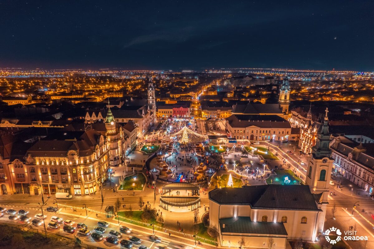 Târgul de Crăciun din Oradea – Magie în Piața Unirii