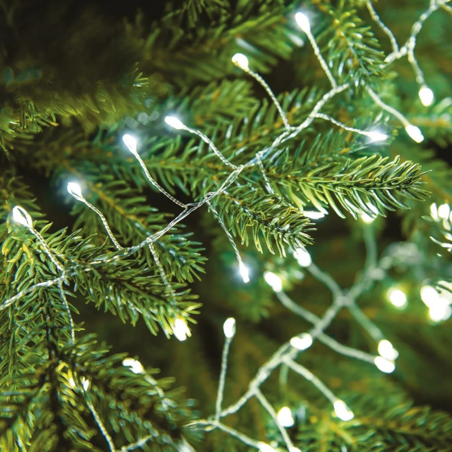 Ghirlanda fairy Light alb Rece