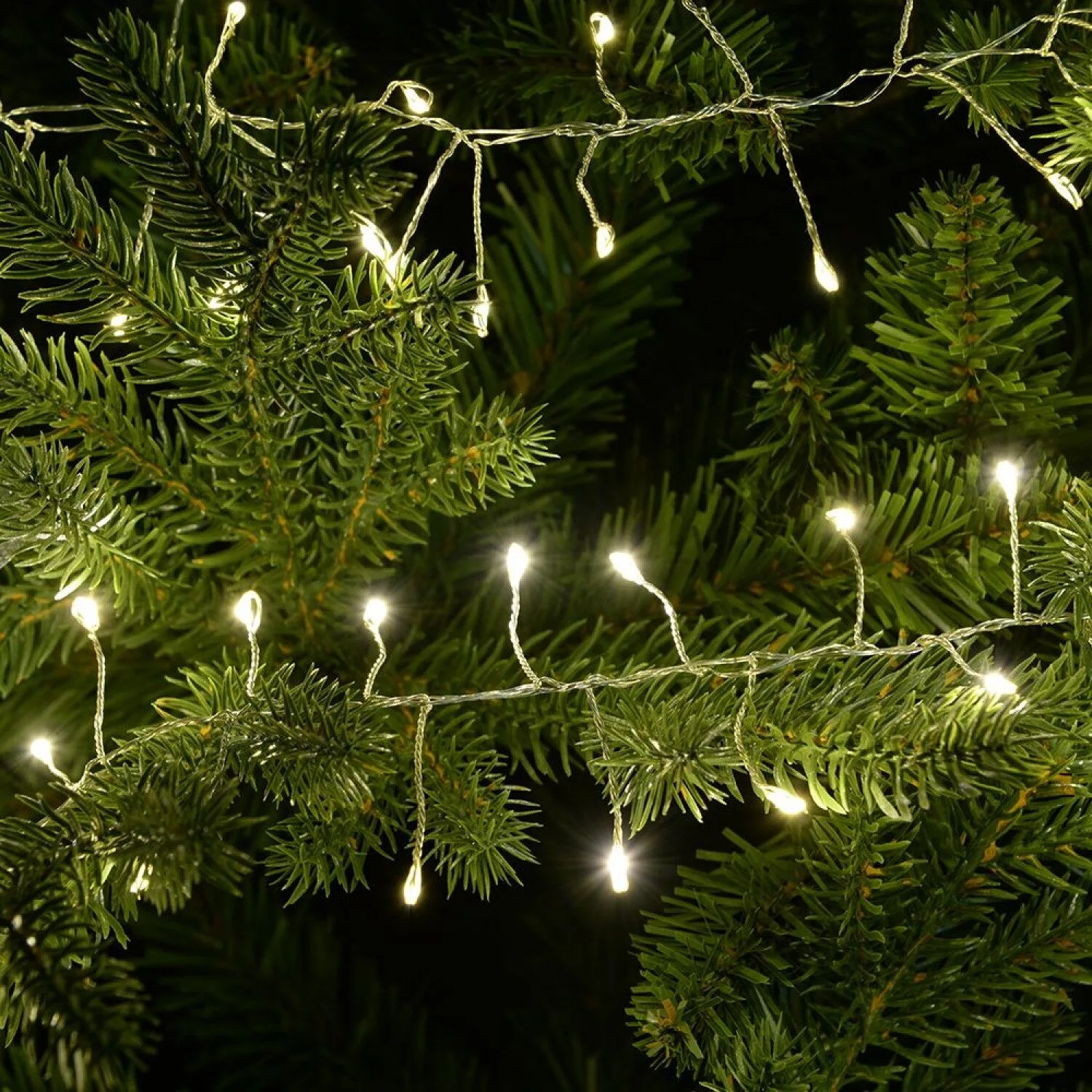 Ghirlanda fairy Light alb Rece 1